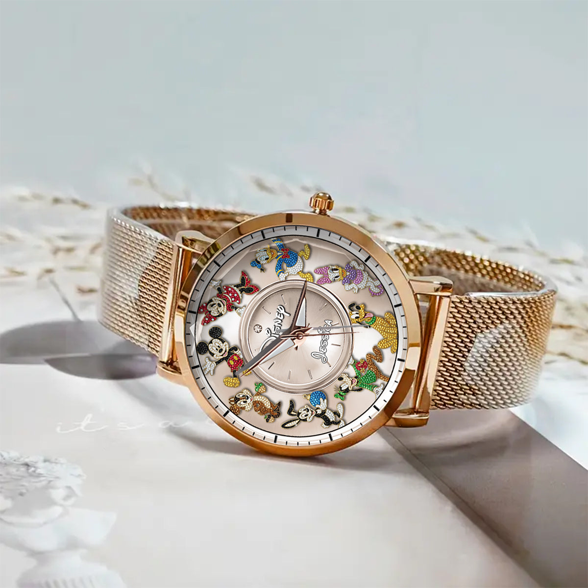 Magical Friends - Personalized Mouse Women Hand Watch