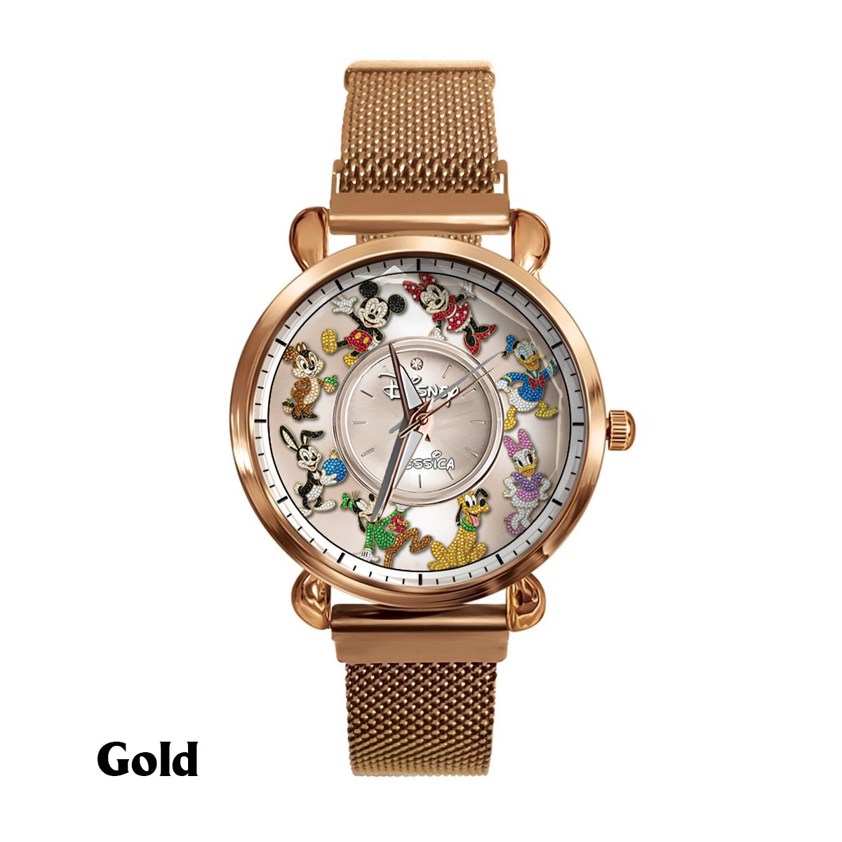 Magical Friends - Personalized Mouse Women Hand Watch