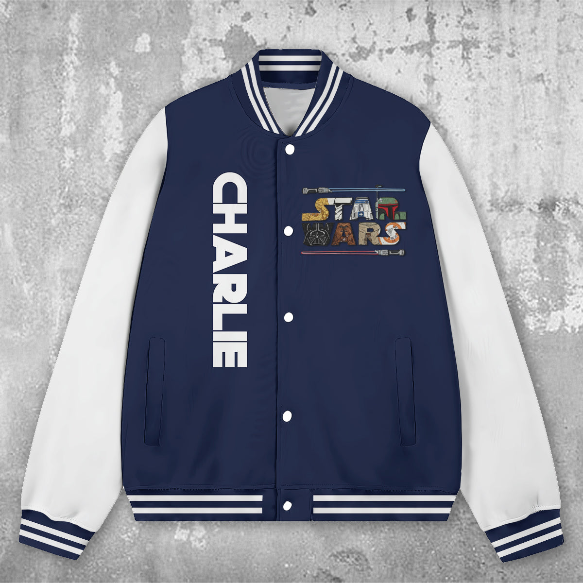 The Force - Personalized The Force Varsity Jacket