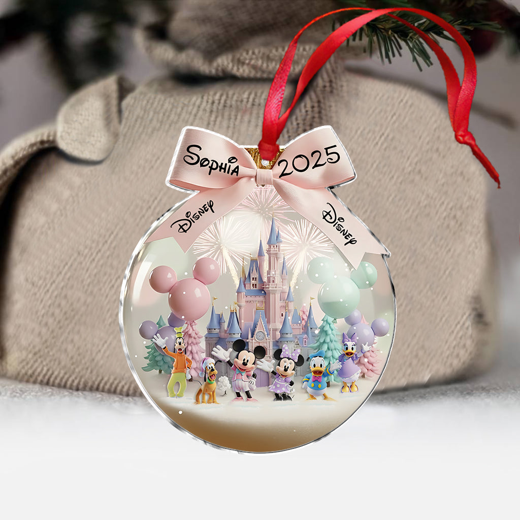 Magical Christmas - Personalized Mouse Ornament
