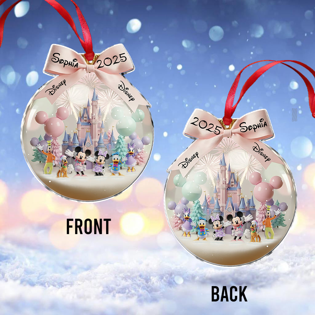 Magical Christmas - Personalized Mouse Ornament