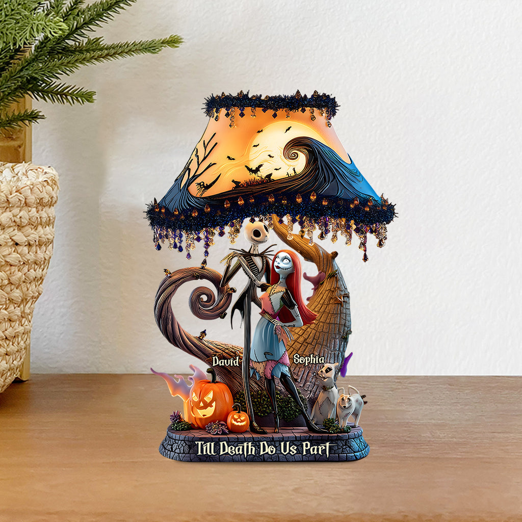 Till Death Do Us Part - Personalized Nightmare Custom Shaped Acrylic Plaque