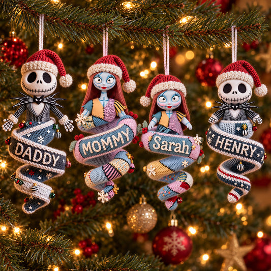 Dark Christmas - Personalized Nightmare Plush Ornament