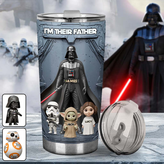 I'm Their Father - Personalized The Force Tumbler