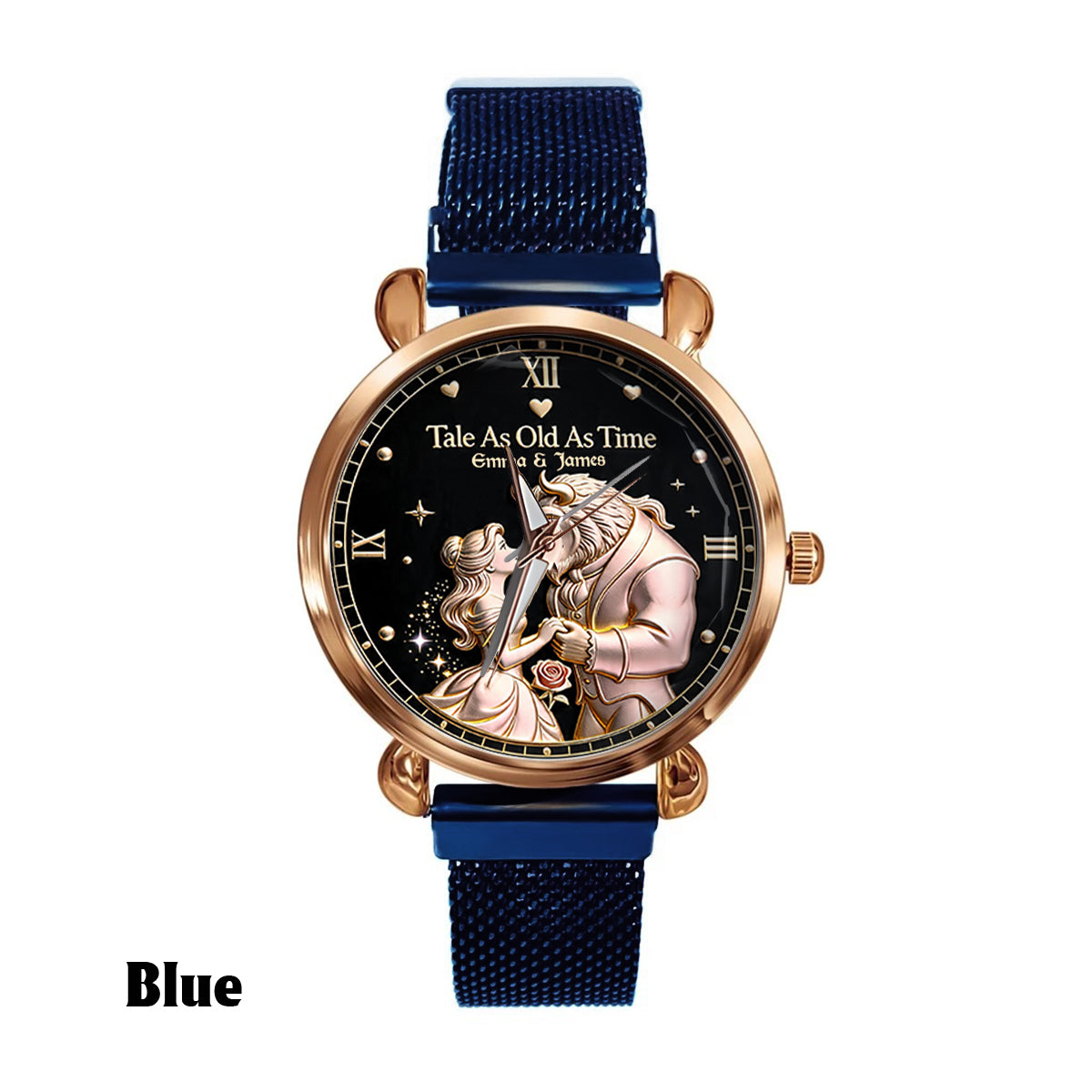 Tale As Old As Time - Personalized Beauty And The Beast Women Hand Watch