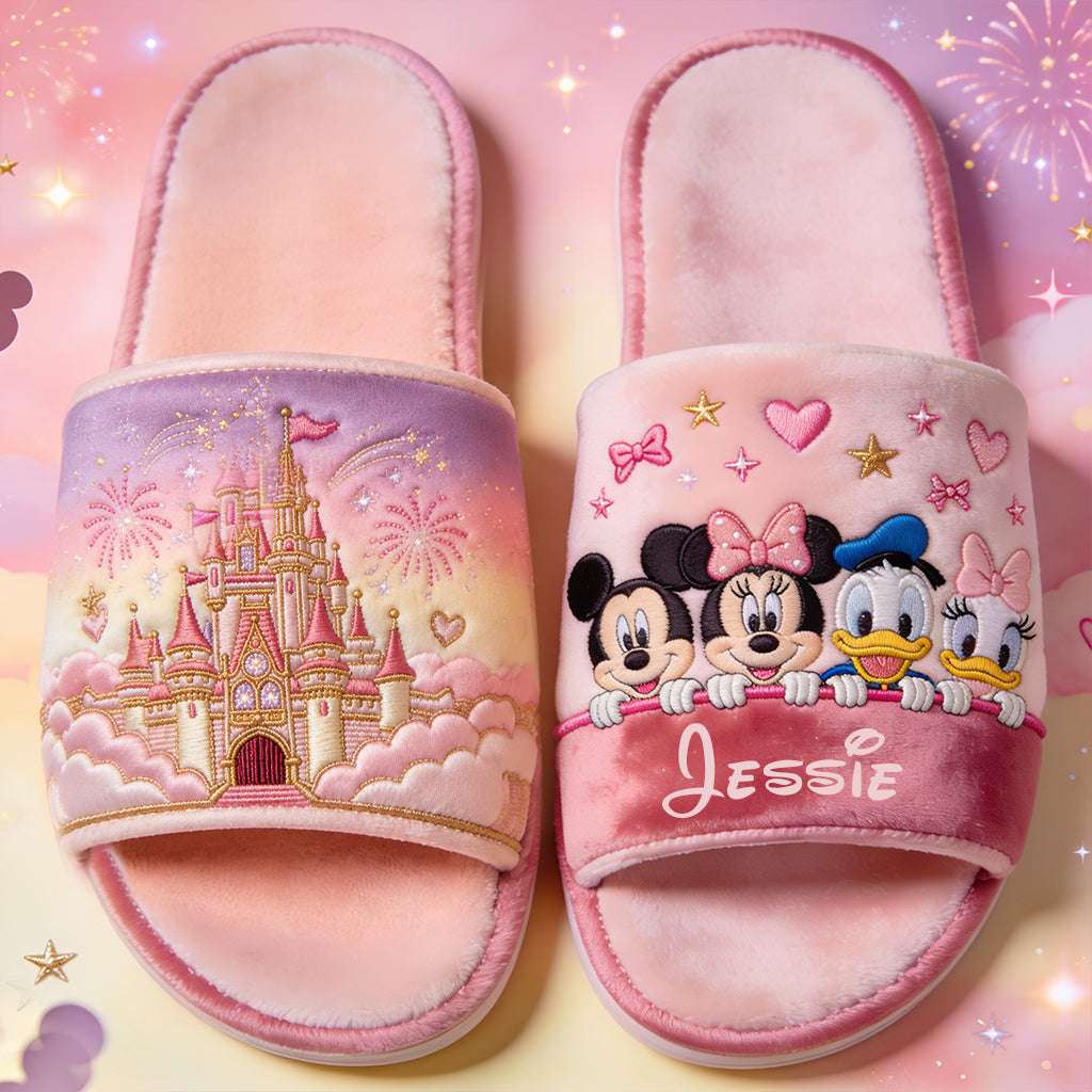 Love Magic - Personalized Dream Trip Open-Toe Slippers