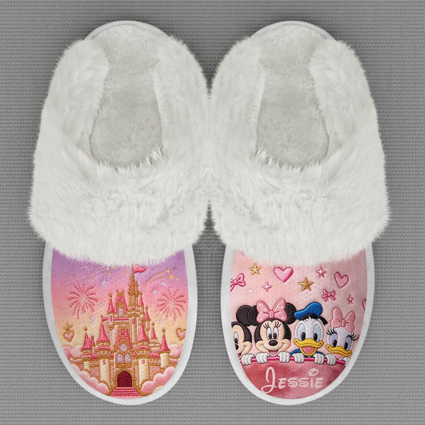 Love Magic - Personalized Dream Trip Open-Toe Slippers