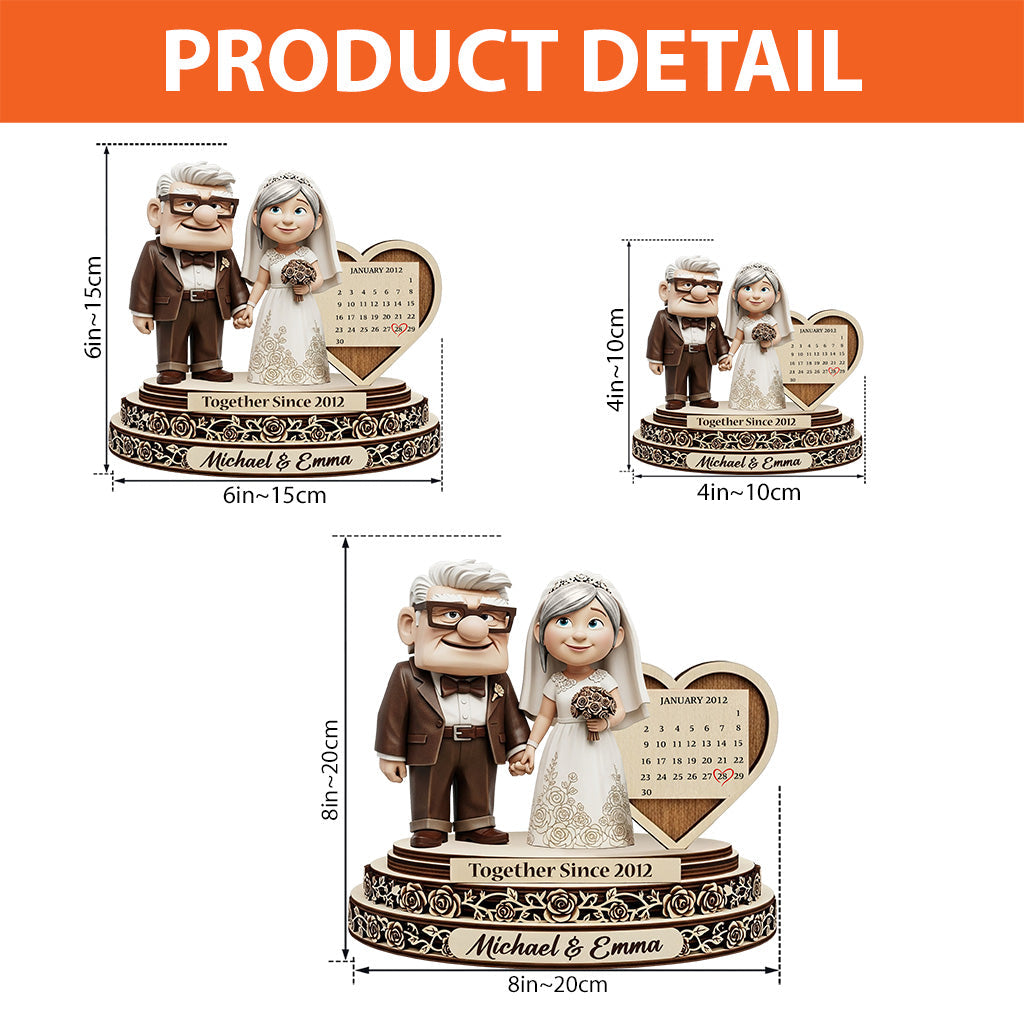 Married - Personalized Mouse Custom Shaped Acrylic Plaque