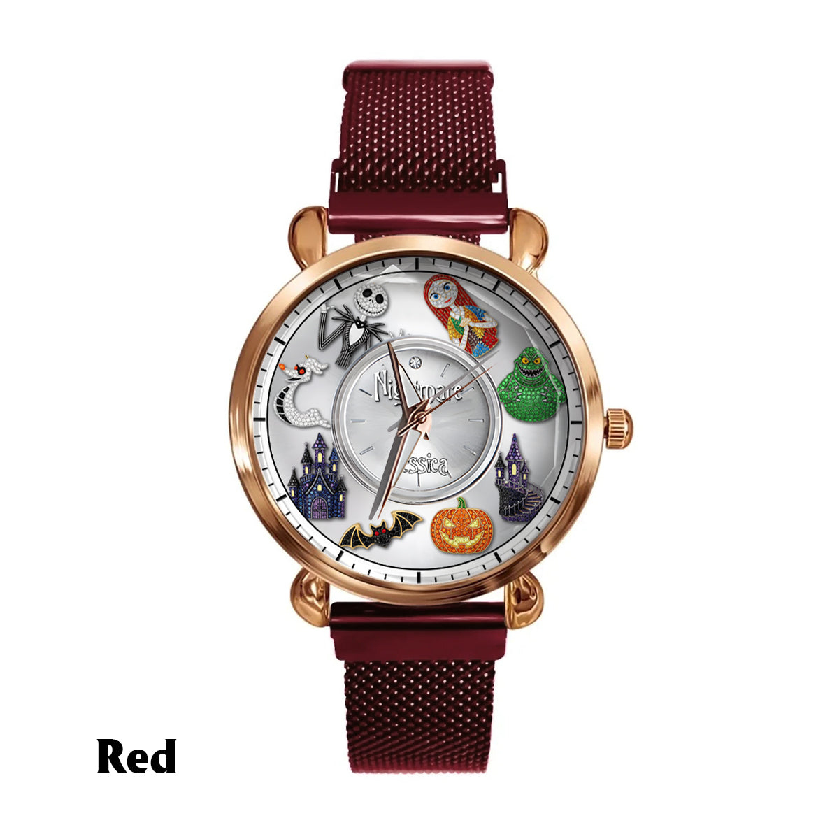 Nightmare Before Christmas - Personalized Nightmare Women Hand Watch