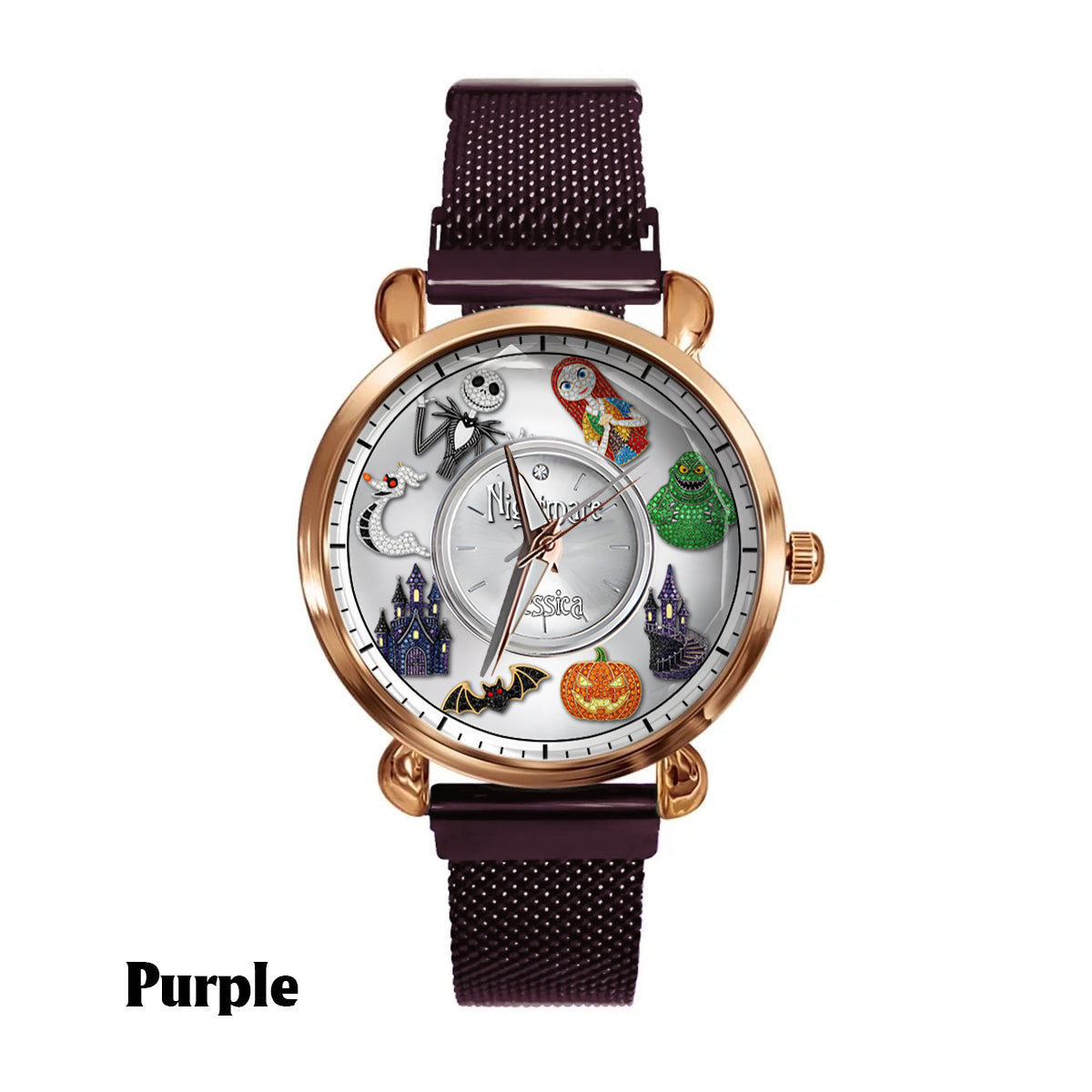 Nightmare Before Christmas - Personalized Nightmare Women Hand Watch