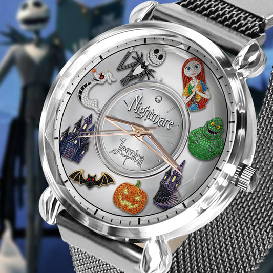 Nightmare Before Christmas - Personalized Nightmare Women Hand Watch