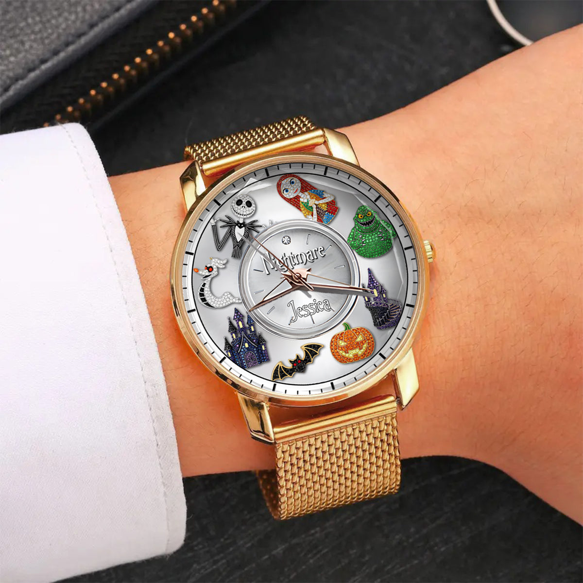 Nightmare Before Christmas - Personalized Nightmare Women Hand Watch