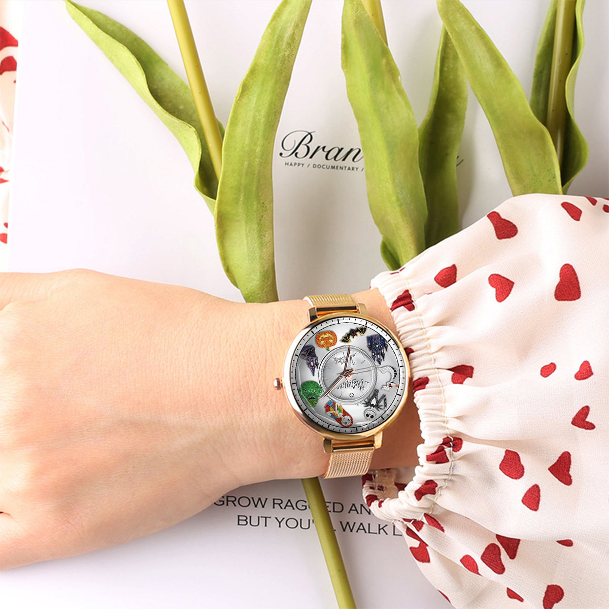Nightmare Before Christmas - Personalized Nightmare Women Hand Watch
