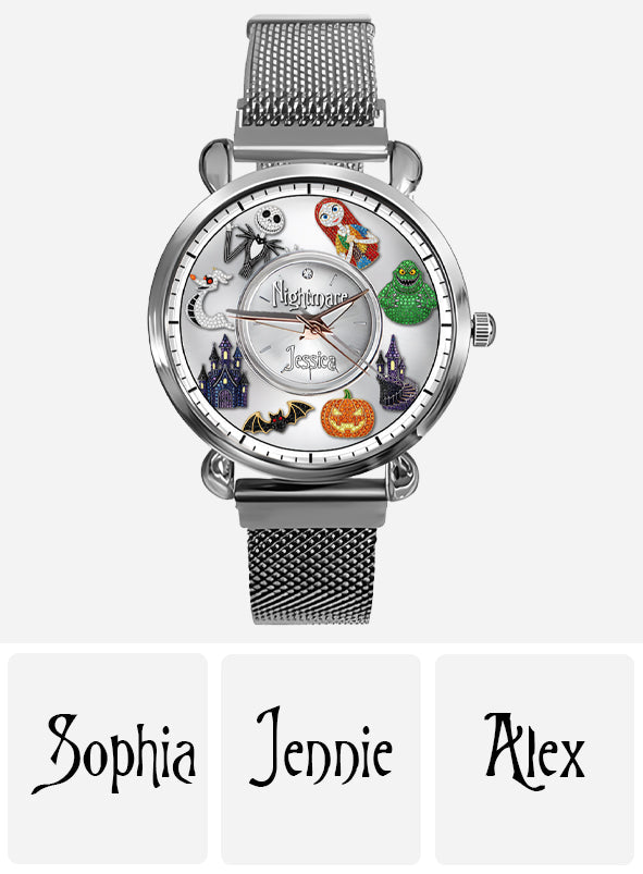 Nightmare Before Christmas - Personalized Nightmare Women Hand Watch