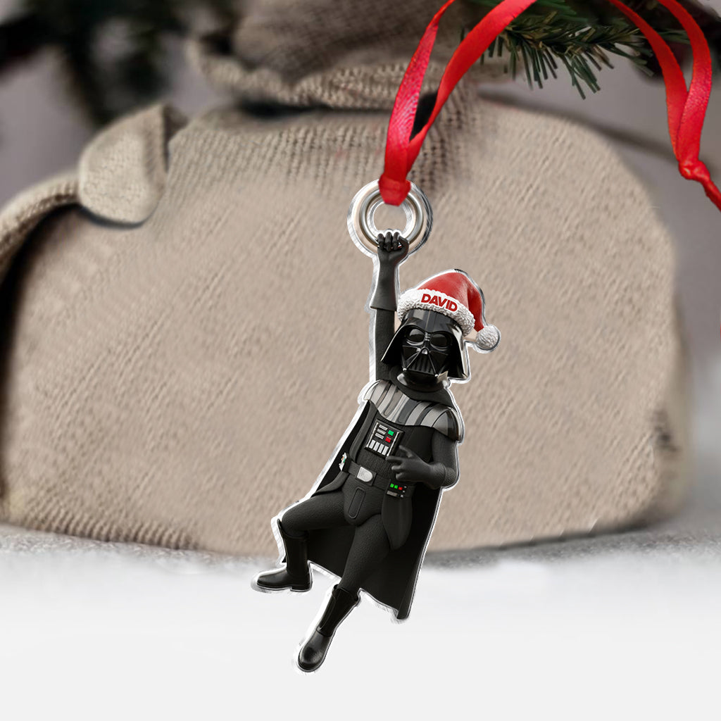 Funny Christmas Gift - Personalized The Force Ornament