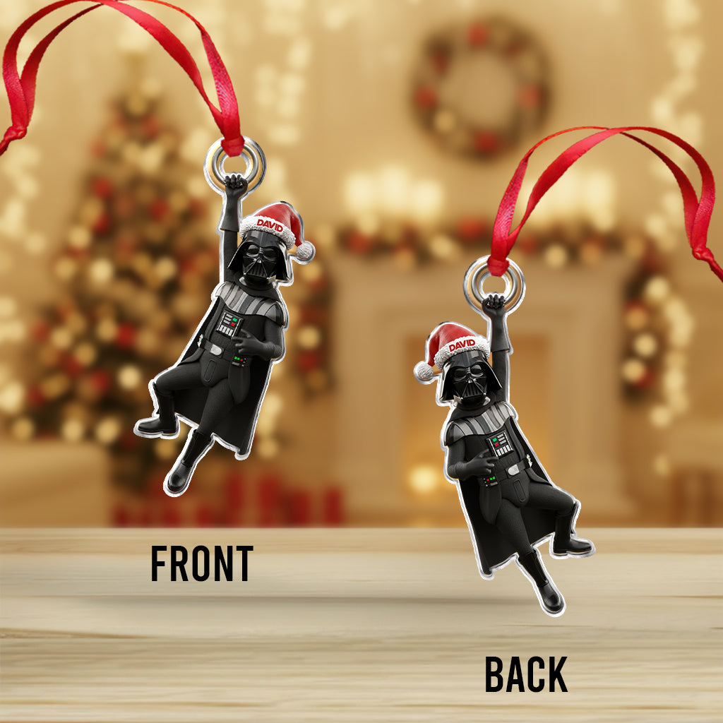 Funny Christmas Gift - Personalized The Force Ornament