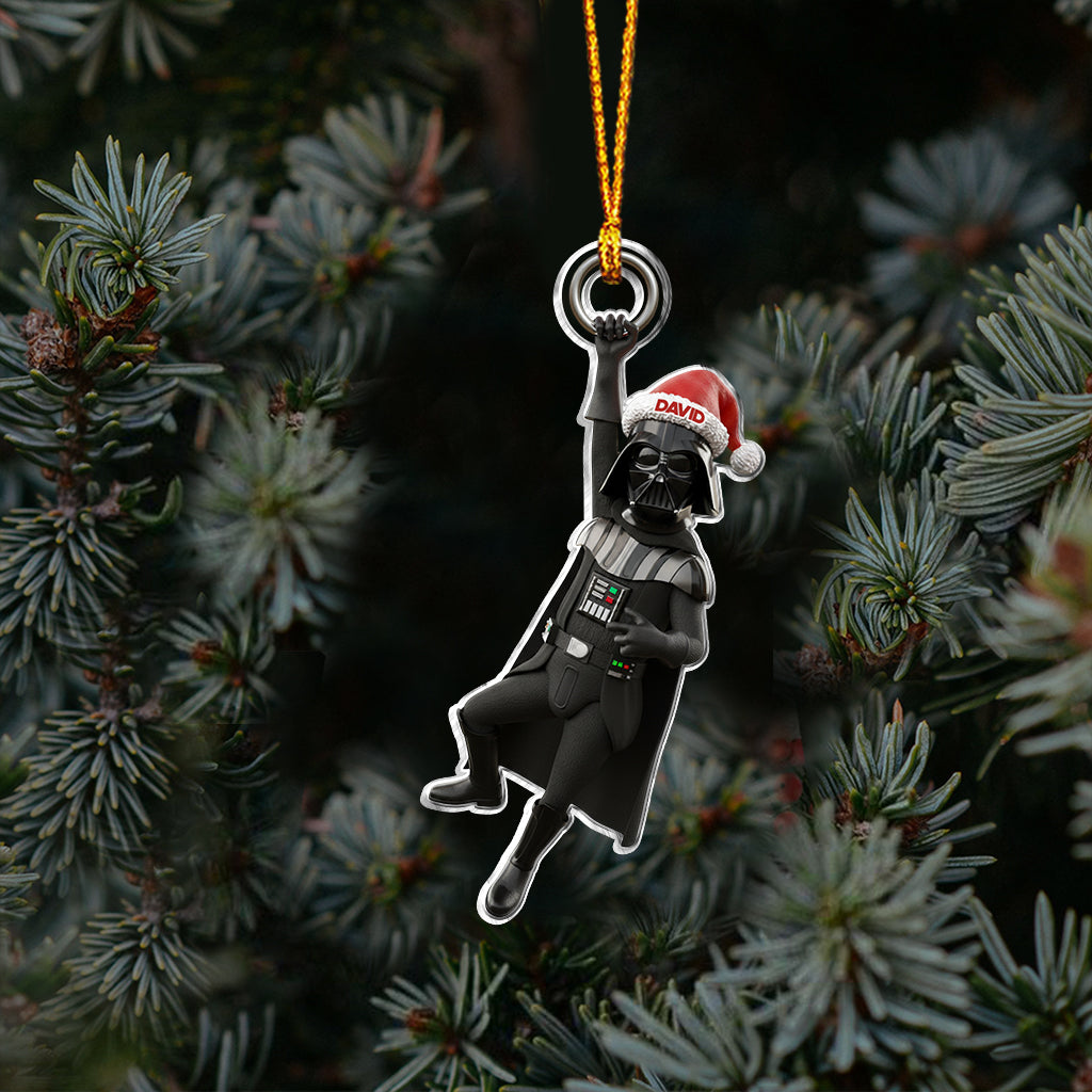 Funny Christmas Gift - Personalized The Force Ornament