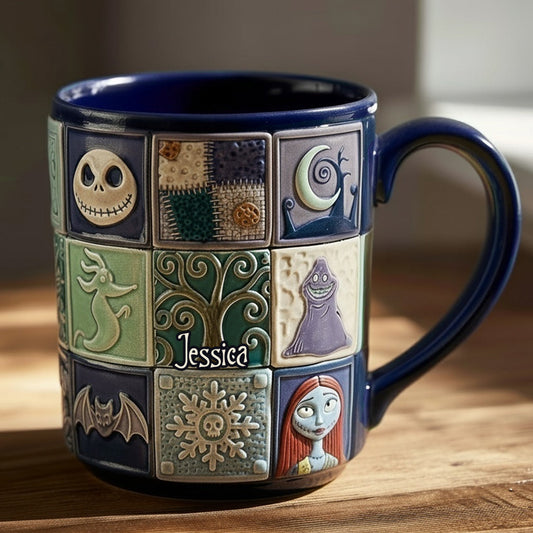 The Night Before Christmas - Personalized Nightmare Accent Mug