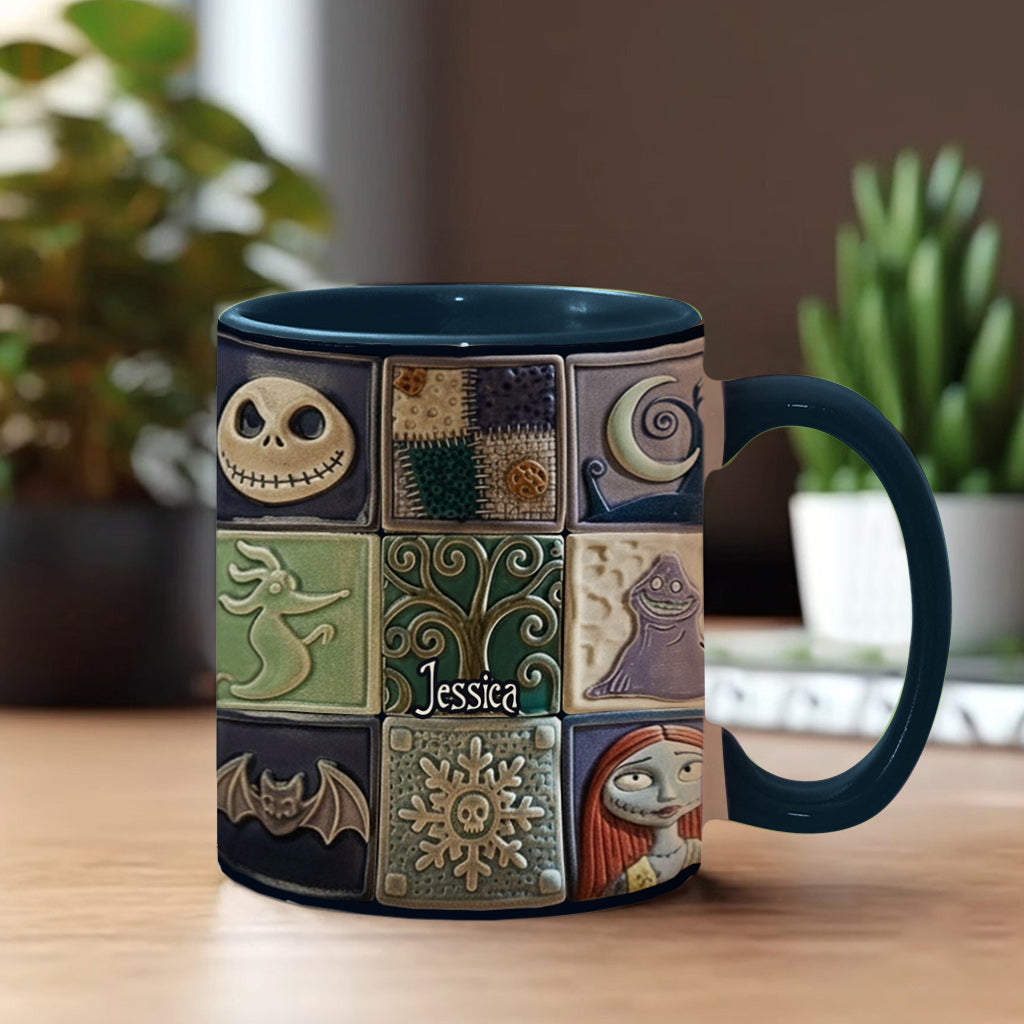 The Night Before Christmas - Personalized Nightmare Accent Mug