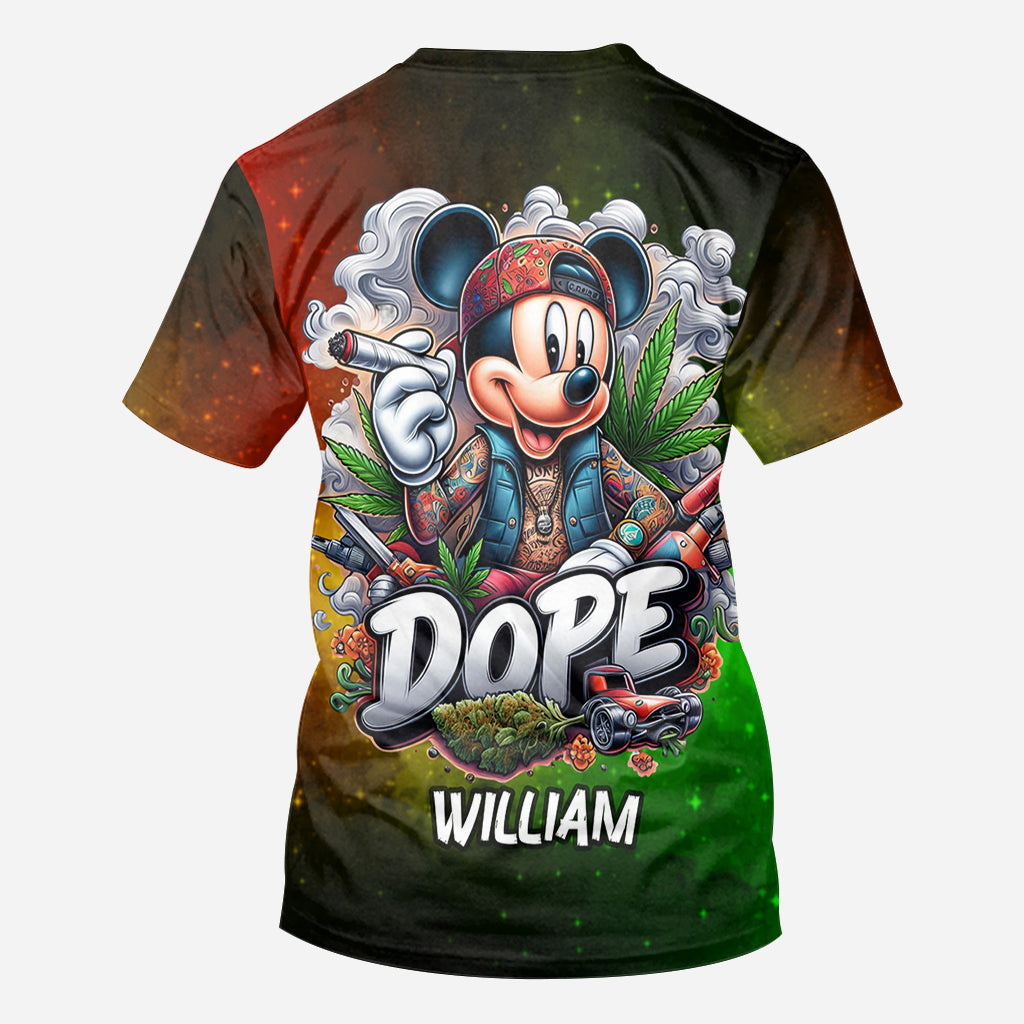 Weed Dope - Personalized Weed All Over Shirt