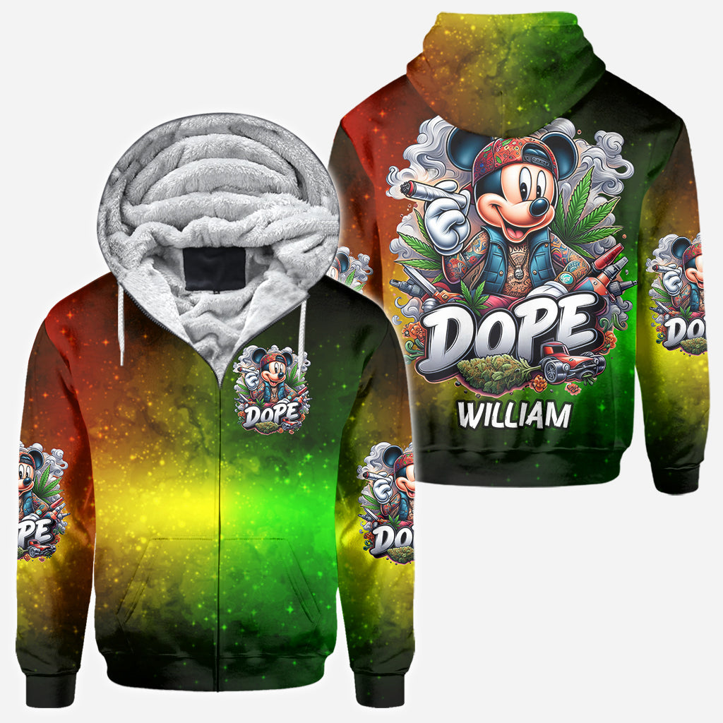 Weed Dope - Personalized Weed All Over Shirt