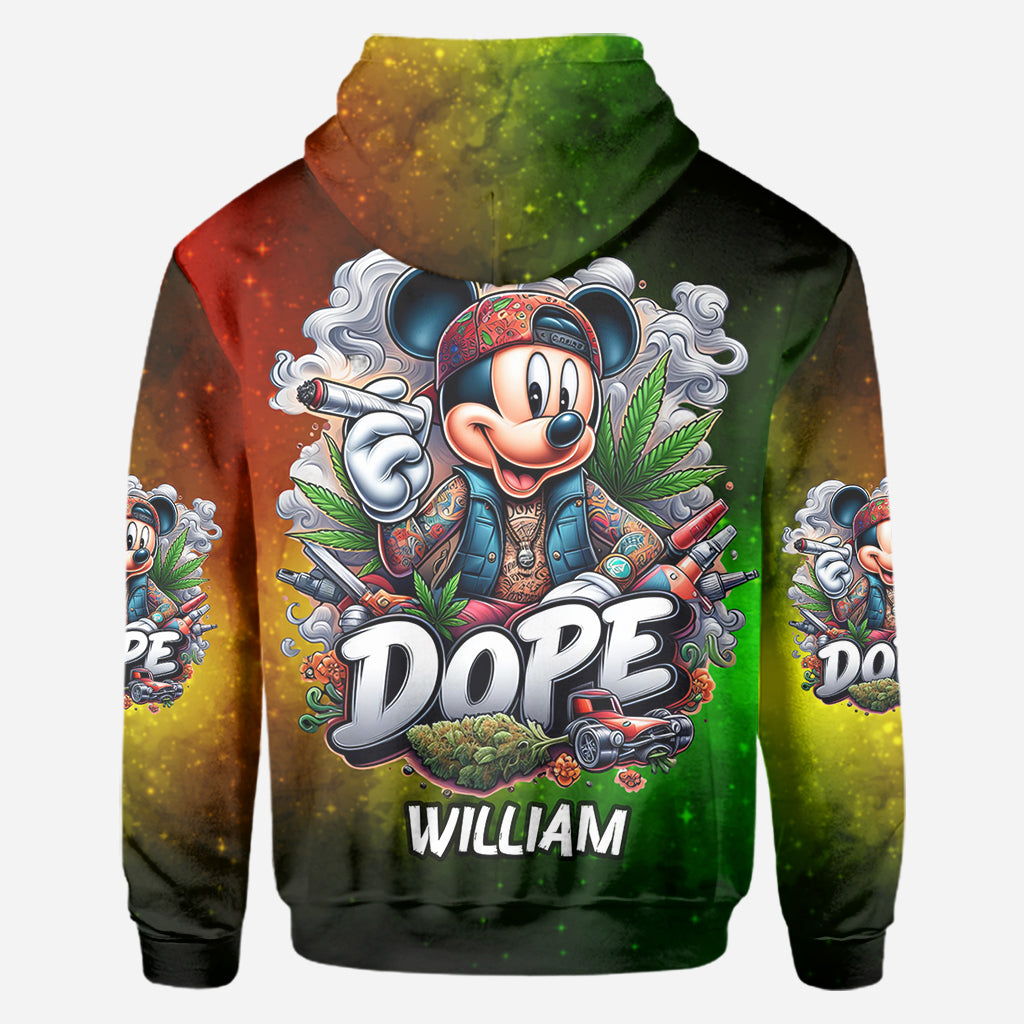 Weed Dope - Personalized Weed All Over Shirt