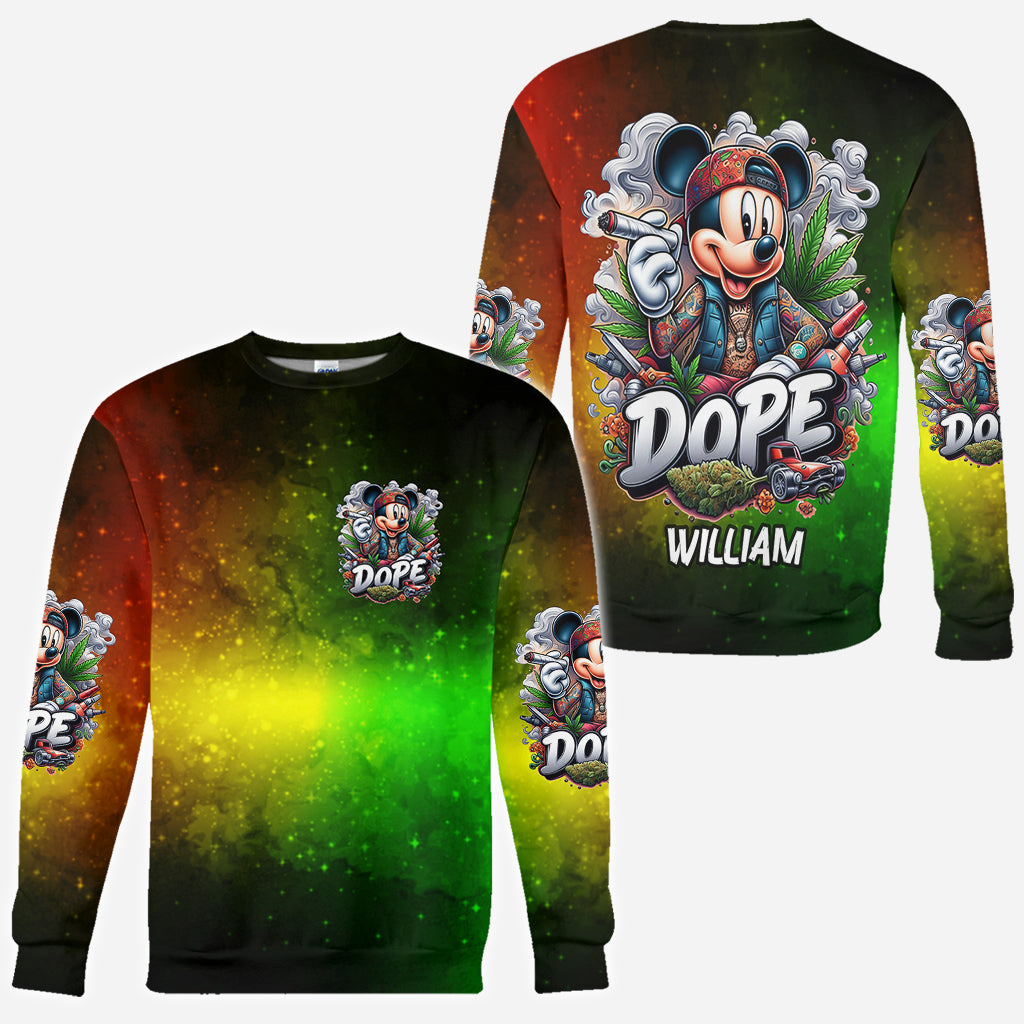 Weed Dope - Personalized Weed All Over Shirt