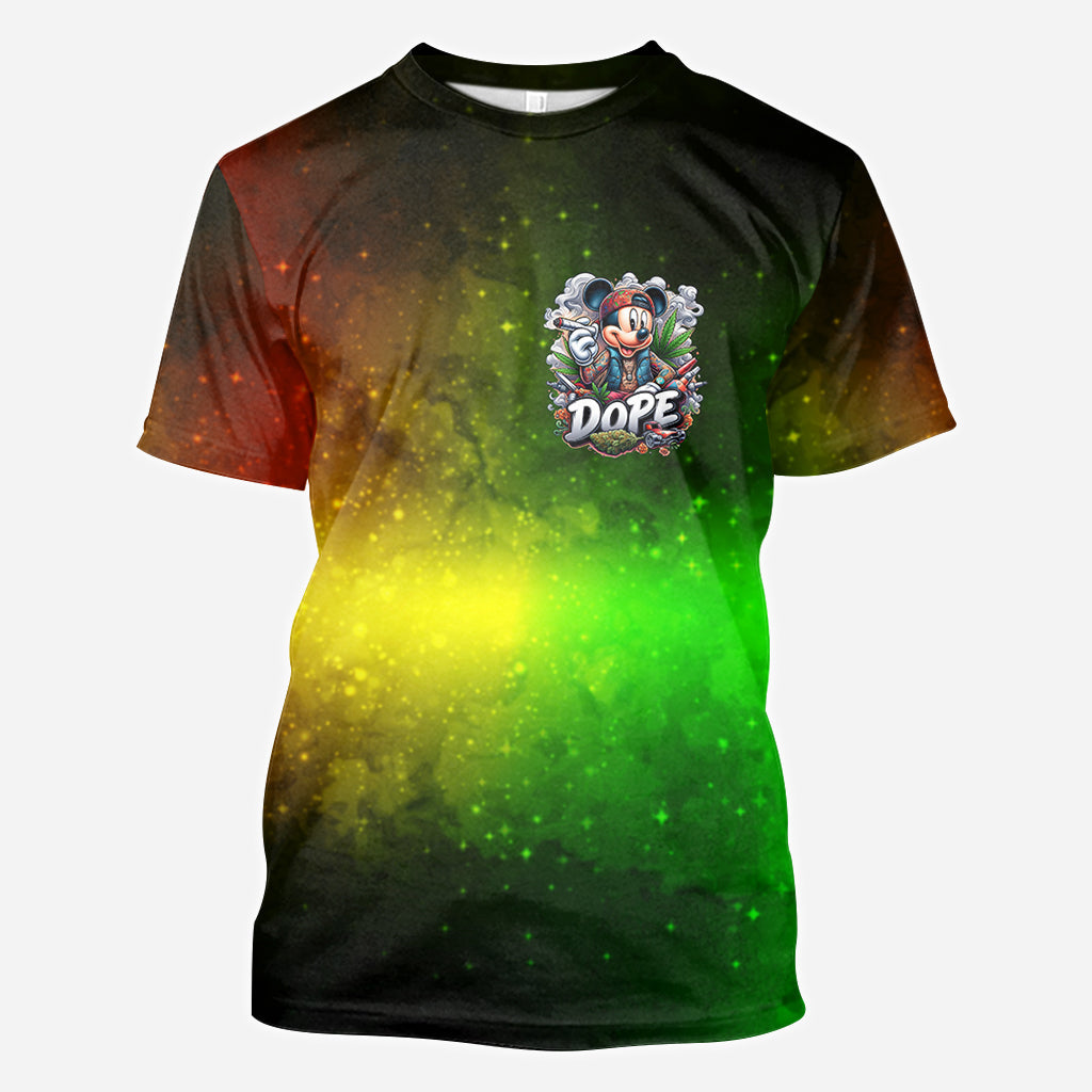 Weed Dope - Personalized Weed All Over Shirt