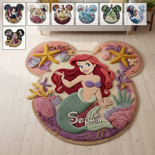 Magical Princess - Personalized Non-Slip Tufted Rug