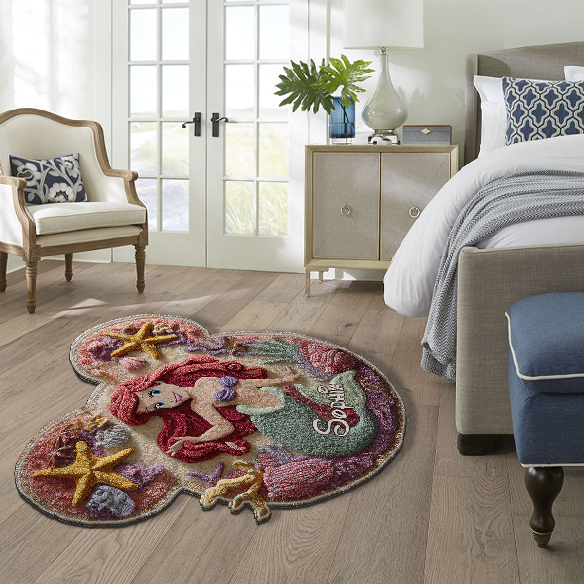 Magical Princess - Personalized Non-Slip Tufted Rug
