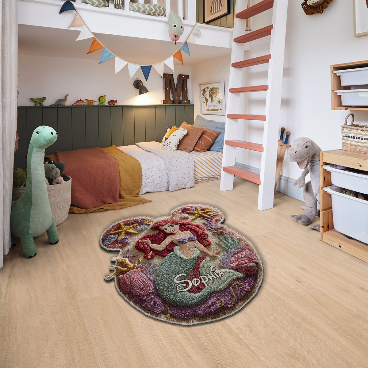 Magical Princess - Personalized Non-Slip Tufted Rug