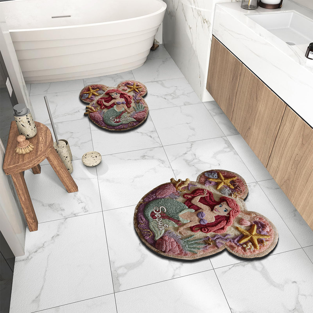 Magical Princess - Personalized Non-Slip Tufted Rug