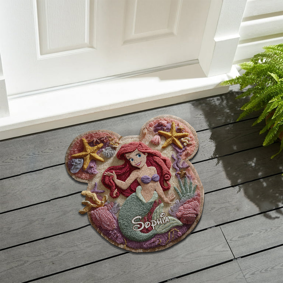 Magical Princess - Personalized Non-Slip Tufted Rug