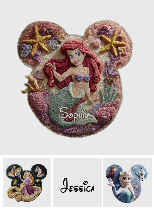 Magical Princess - Personalized Non-Slip Tufted Rug