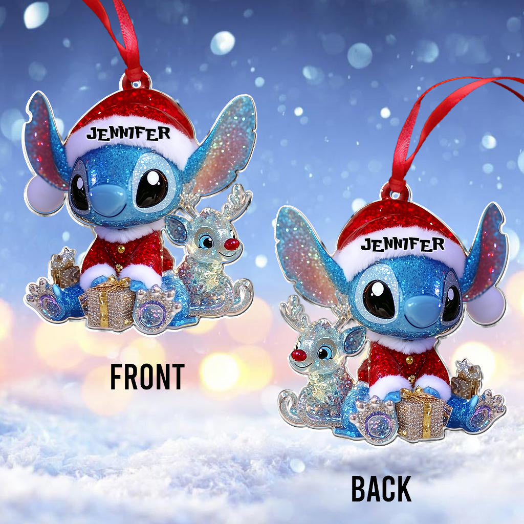 Ohana Means Family - Personalized Ohana Ornament