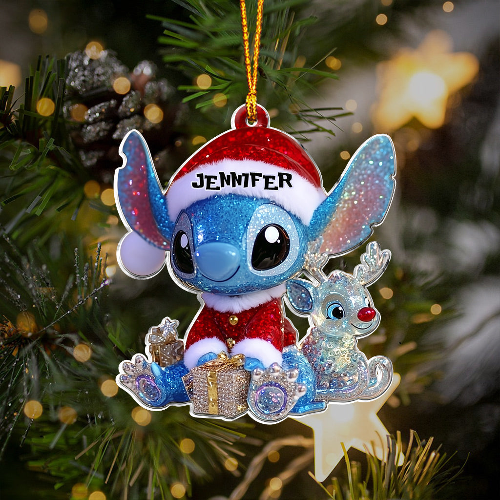 Ohana Means Family - Personalized Ohana Ornament
