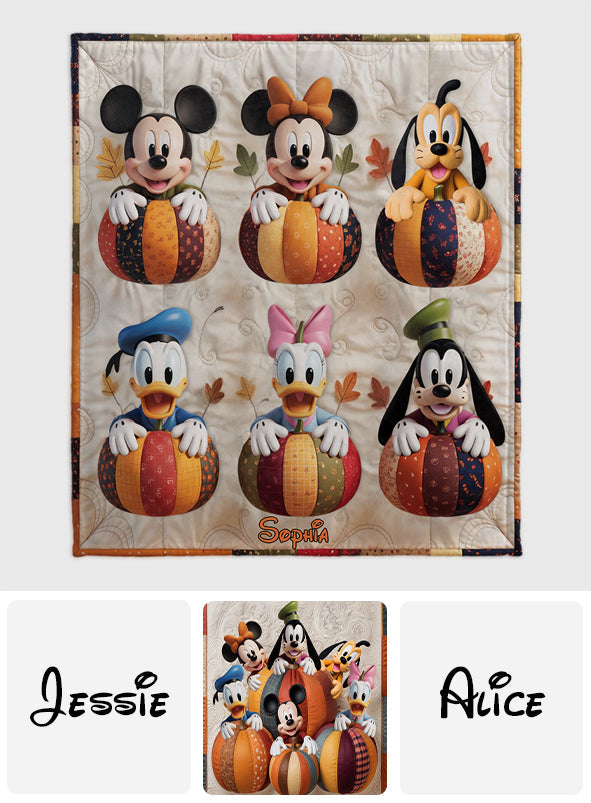 It's The Most Wonderful Time Of The Year - Personalized Mouse Blanket