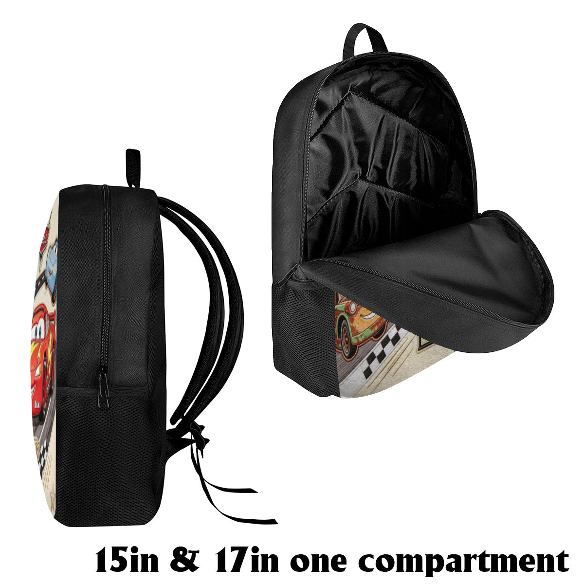Cars Kid Friends - Personalized Racing Lover Multifunctional Backpack