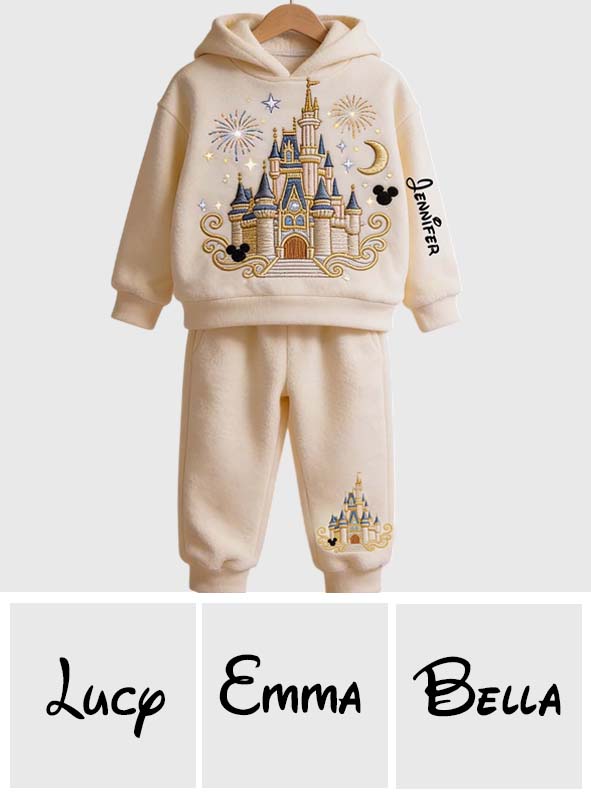 Believe In Magic - Personalized Dream Trip Kid Hoodie & Kid Jogger Sweatpants