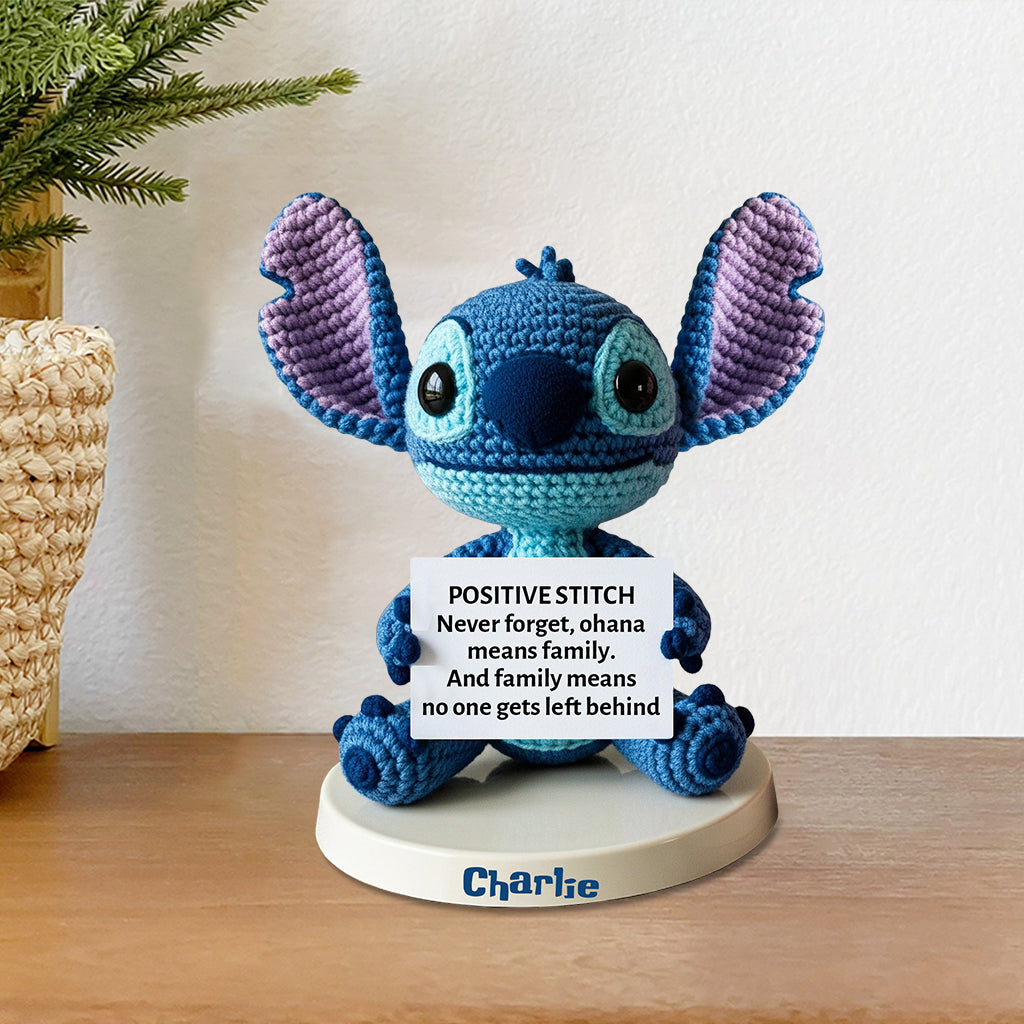Ohana Emotional support - Personalized Ohana Custom Shaped Acrylic Plaque