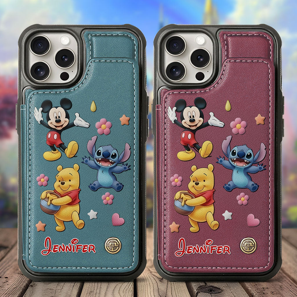 Friends - Personalized Mouse Wallet Phone Case