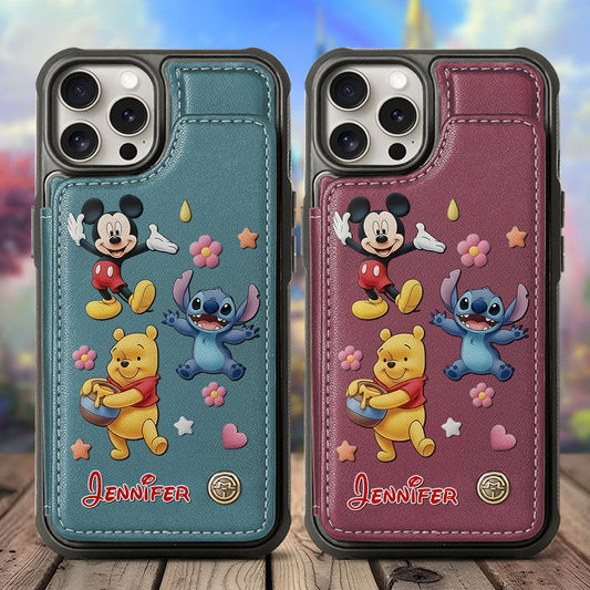 Friends - Personalized Mouse Wallet Phone Case