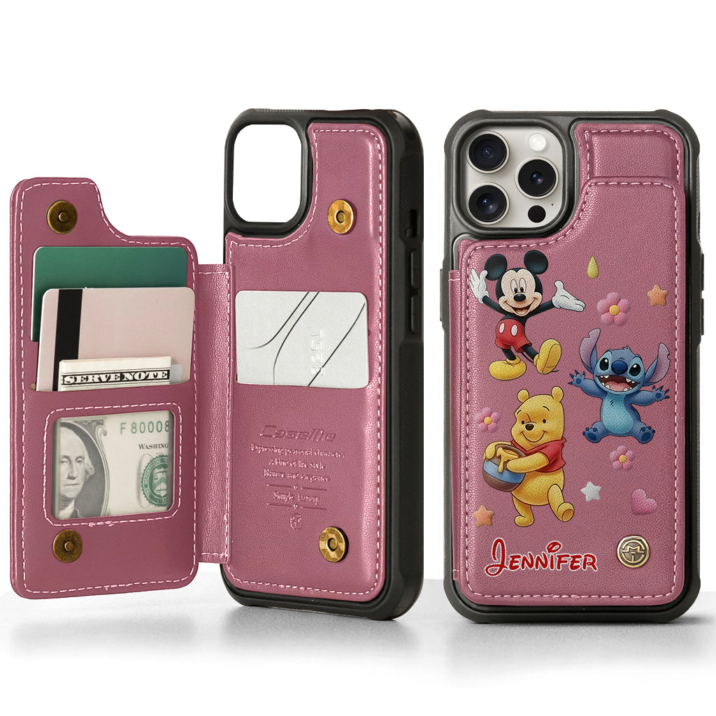 Friends - Personalized Mouse Wallet Phone Case