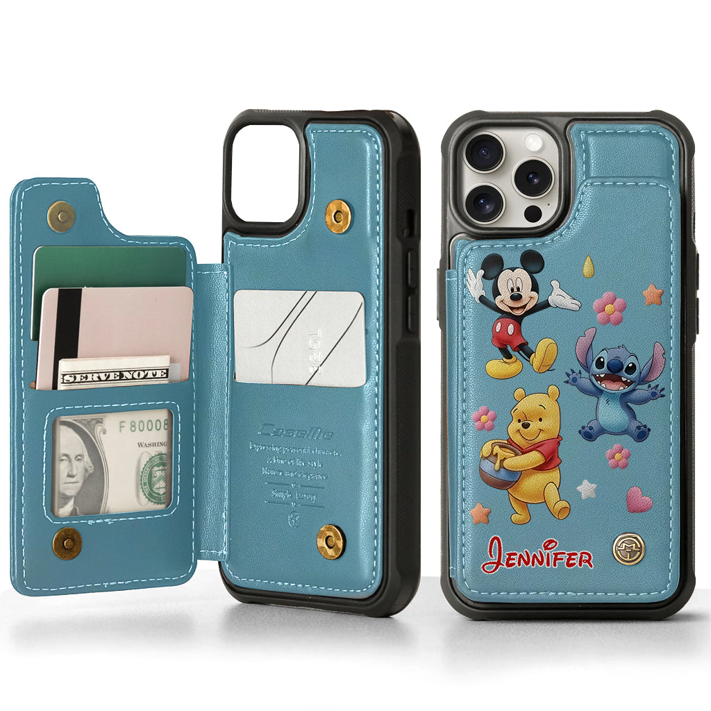Friends - Personalized Mouse Wallet Phone Case