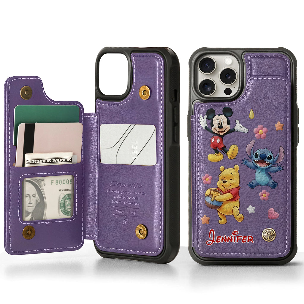 Friends - Personalized Mouse Wallet Phone Case