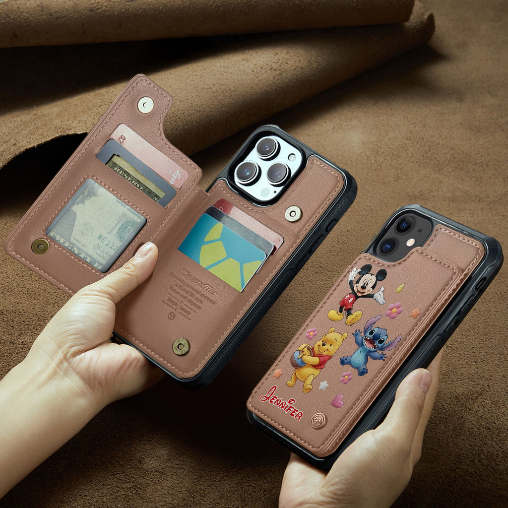 Friends - Personalized Mouse Wallet Phone Case