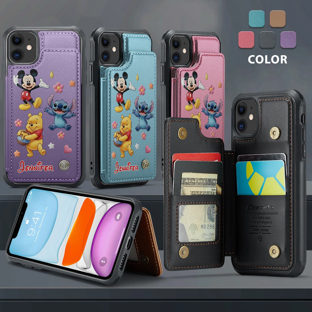 Friends - Personalized Mouse Wallet Phone Case