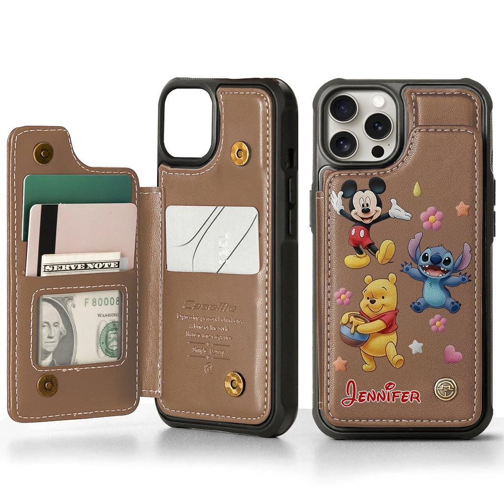 Friends - Personalized Mouse Wallet Phone Case