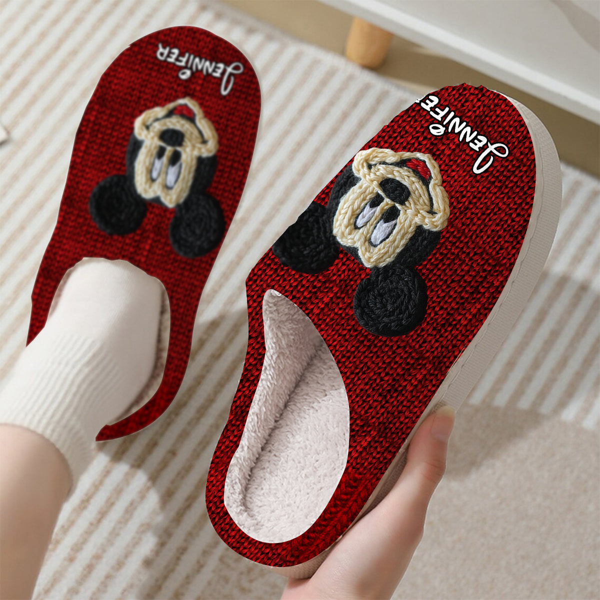 Magical Friends - Personalized Mouse Slippers