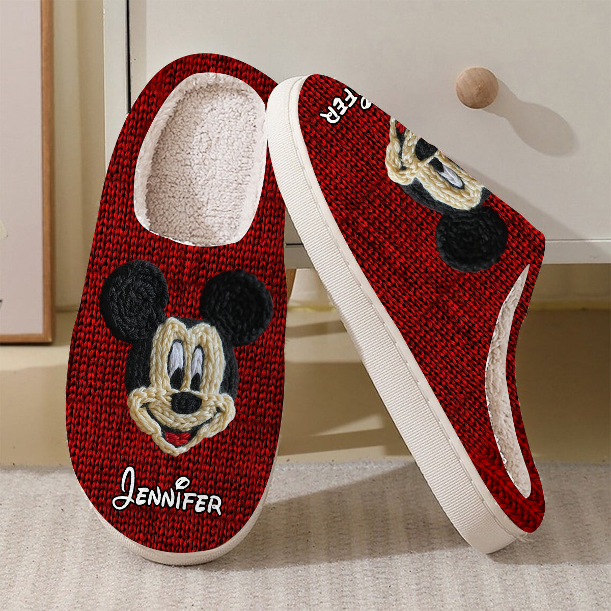 Magical Friends - Personalized Mouse Slippers